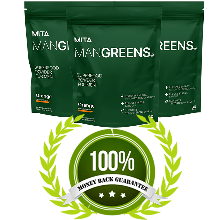 Man Greens packages