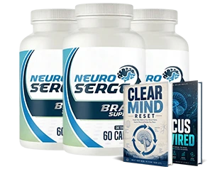 3 bottles of Neuro Serge